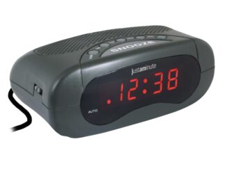Sveglia Sveglia Lowell EH49101N JUSTAMINUTE Con funzione snooze Black (ord.min.1.00 unità)
