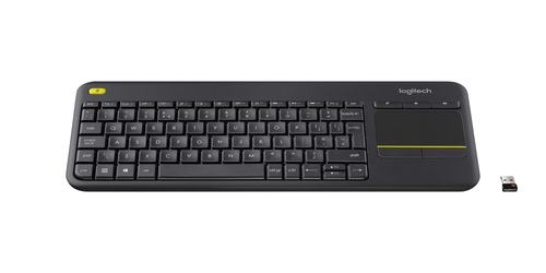 Tastiera computer Tastiera computer Logitech 920 007135 TV Touch K400 Plus Black (ord.min.1.00 unità)