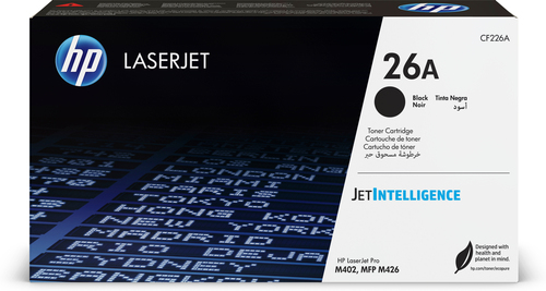 Toner Toner Hp CF226A 26A (ord.min.1.00 unità)