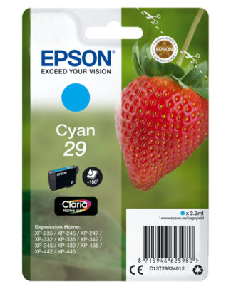 Cartuccia stampante Cartuccia stampante Epson C13T29824020 CLARIA 29 (ord.min.1.00 unità)