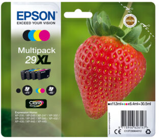 Set cartucce stampante Set cartucce stampante Epson C13T29964022 CLARIA Multipack T29 Xl (ord.min.1.00 unità)