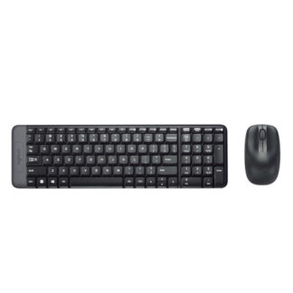 Tastiera e mouse Tastiera e mouse Logitech 920 003721 MK SERIES Mk220 Combo Black (ord.min.1.00 unità)