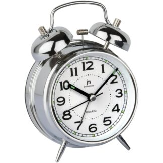 Sveglia Lowell JA7041C JUSTAMINUTE Con campanelli Argento Sveglia (ord.min.1.00unità)