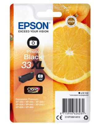 Cartuccia stampante Cartuccia stampante Epson C13T33614022 CLARIA 33 XL (ord.min.1.00 unità)
