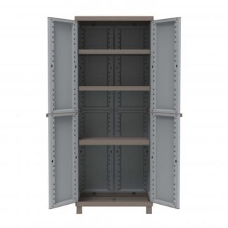 Armadio plastica Armadio plastica Terry 1002814 C RATTAN 2680 Grigio e Tortora (ord.min.1.00 unità)