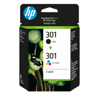 Set cartucce stampante Set cartucce stampante Hp N9J72AE 301 Twin Pack (ord.min.1.00 unità)
