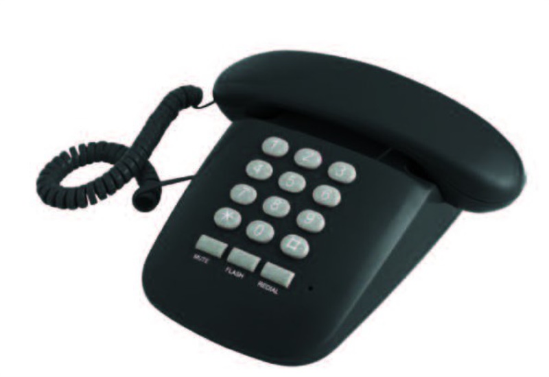 Telefono fisso Telefono fisso Brondi SOLE Black (ord.min.1.00 unità)
