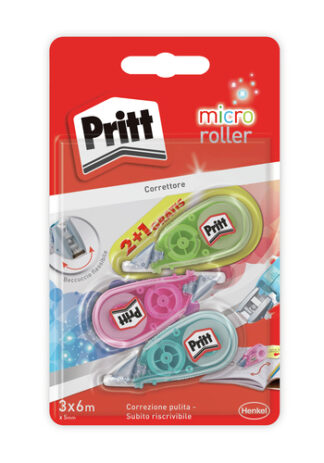 Set correttori Set correttori Pritt 2747576 Micro Rolly Assortito (ord.min.1.00 unità)