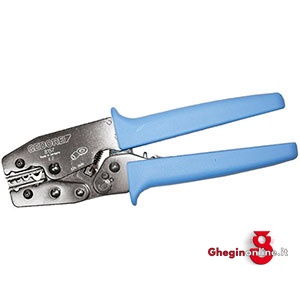 PINZE PER CAPICORDA NON ISOLATI 206GB PINZExCAPIC.NON ISOL. crimping pliers for unisulated sorderless terminals Orig. Gedore