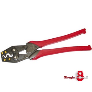 PINZE PER CAPICORDA NON ISOLATI A DOPPIA LEVA LUNGH 330 MM 206GH 1 PINZE X CAPIC.NON ISOL crimping pliers for unisulated sorderless terminals Orig. Marvel
