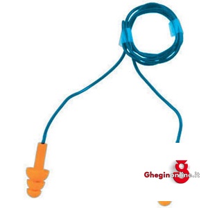 TAPPI AURICOLARI ANTIRUMORE TIPO CON CORDINO E TAPPI A CAPSULA CONICA 2071M TAPPI AURIC.ANTIRUMORE ear plugs Prod. SCU