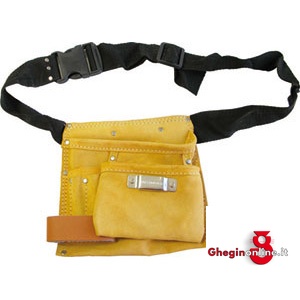 BORSE PORTAUTENSILI IN CROSTA BOVINA; A TASCHE MULTIPLE 2072 6A BORSE PORTA UTENSILI universal bags Prod. SCU