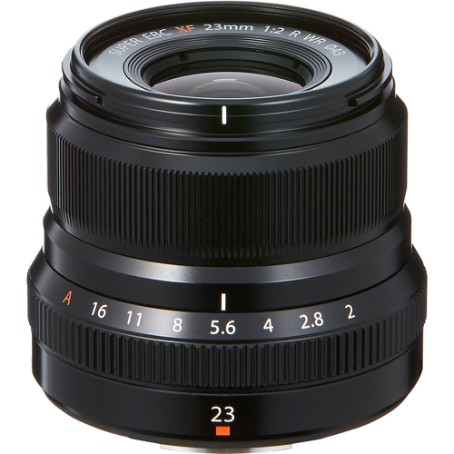Obiettivo fotografico Obiettivo fotografico Fujifilm 16523169 X SERIES Xf 23mm F2 R Wr Black (ord.min.1.00 unità)