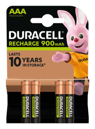 Batteria Ministilo AAA ricaricabile Batteria Ministilo AAA ricaricabile Duracell RECHARGEABLE ULTRA (ord.min.1.00 unità)