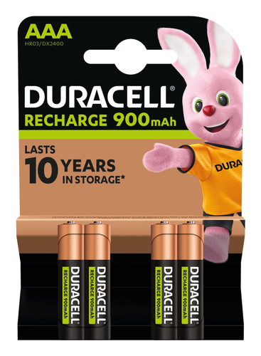 Batteria Ministilo AAA ricaricabile Batteria Ministilo AAA ricaricabile Duracell RECHARGEABLE ULTRA (ord.min.1.00 unità)