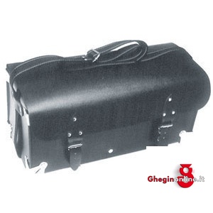 BORSE PORTAUT.IN ECOPELLE RINF.; CON CINGHIA DI TRASP.,PARASPIGOLI E BORCHIE SUL FONDO DIMENSIONI 400X180X180 2074R BORSE PORTAUTENSILI universal bags Prod. SCU