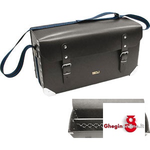 BORSE PORTAUTENSILI IN VERO CUOIO TIPO PESANTE DIMENSIONI 470X180X250 2075SM BORSE PORTA UTENSILI universal bags Prod. SCU