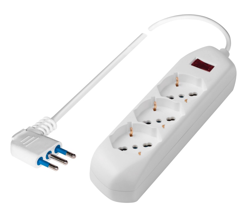 Multipresa tavolo Multipresa tavolo Poly Pool PP2513 10/16A Bianco (ord.min.1.00 unità)