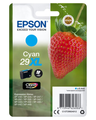 Cartuccia stampante Cartuccia stampante Epson C13T29924020 CLARIA 29 XL (ord.min.1.00 unità)