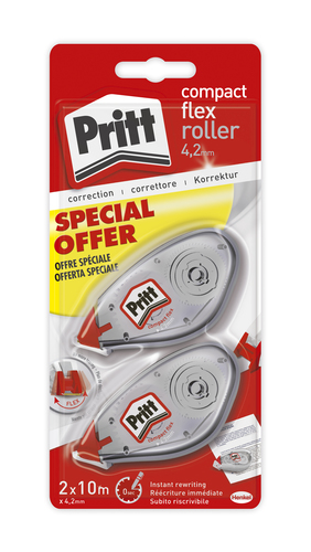 Set correttori Set correttori Pritt 2799621 Compact Flex Roller (ord.min.1.00 unità)