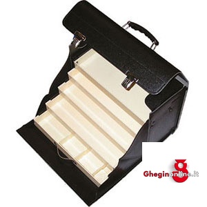 BORSE PORTAUTENSILI TIPO A VALIGIA CON MANIGLIA E CASSETTIERA CON 5 CASSETTI E VANO POSTERIORE 2078G 8 BORSE PORTAUTENSILI universal bags Prod. SCU - Parat