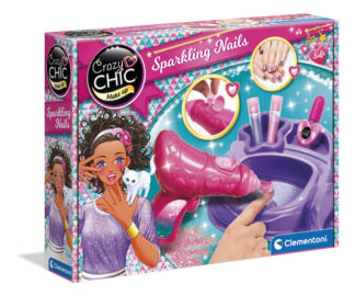 Set trucchi giocattolo Set trucchi giocattolo Clementoni 15179 CRAZY CHIC Unghie Scintillanti (ord.min.1.00 unità)