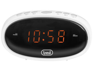 Sveglia Trevi 0088001 Ec 880B Bianco Sveglia (ord.min.1.00unità)