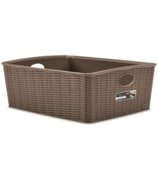 Cestino Cestino Stefanplast 30991 ELEGANCE High Tortora (ord.min.1.00 unità)
