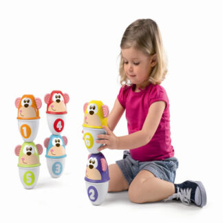 Prime attività Gioco prima infanzia Chicco 00005228000000 FIT&FUN Bowling Monkey Stri (ord.min.1.00 unità)