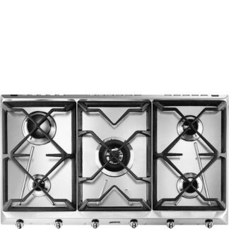 Piano cottura gas Piano cottura gas Smeg CONTEMPORANEA SRV596GH5 Inox (ord.min.1.00 unità)