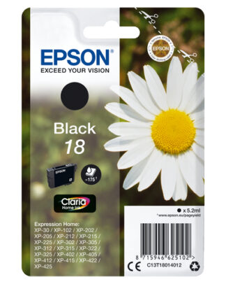 Cartuccia stampante Cartuccia stampante Epson C13T18014010 CLARIA 18 (ord.min.1.00 unità)