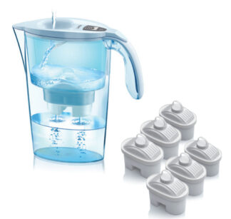 Caraffa filtrante Caraffa filtrante Laica J996010 STREAM Kit con 6 filtri Bi Flux Assort (ord.min.1.00 unità)