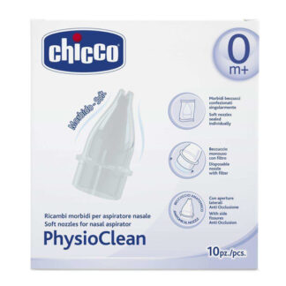 Set ricambi aspiratore nasale Set ricambi aspiratore nasale Chicco 00004982000000 PHYSIOCLEAN morbid (ord.min.1.00 unità)