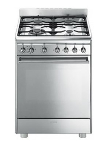 Cucina gas Cucina gas Smeg CONCERTO CX68MF8 2 Inox (ord.min.1.00 unità)