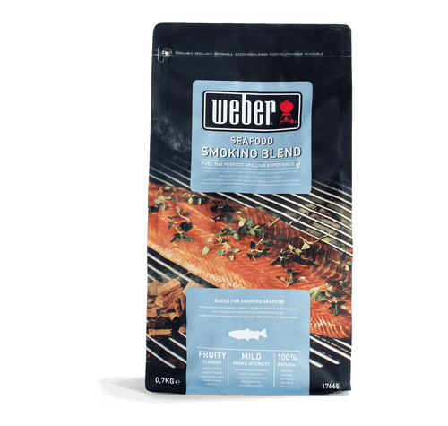 Legna affumicatura Legna affumicatura Weber 17665 WOOD CHIPS Seafood Smoking Blend (ord.min.1.00 unità)