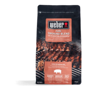 Legna affumicatura Legna affumicatura Weber 17664 WOOD CHIPS Pork Smoking Blend (ord.min.1.00 unità)