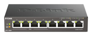 Switch di rete Switch di rete D Link DGS 1008P SOHO Black (ord.min.1.00 unità)