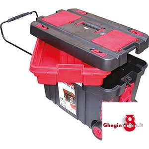 BAULI PORTAUTENSILI IN POLIPROPILENE CON RUOTE 2086FA BAULI P.P. CON RUOTE tool-boxes in polypropylene with wheels Prod. SCU