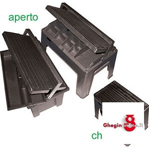 CASSETTE PORTAUTENSILI IN POLIPROPILENE A SGABELLO 2087P CASS/SGABxUTENSILI PP tool-boxes in polypropylene with stool Prod. SCU