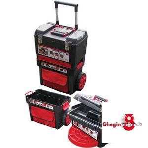 SISTEMI DI STIVAGGIO CON RUOTE 2088 SIST.STIVAGGIO C/RUOTE tool-boxes in polypropylene with wheels Prod. SCU