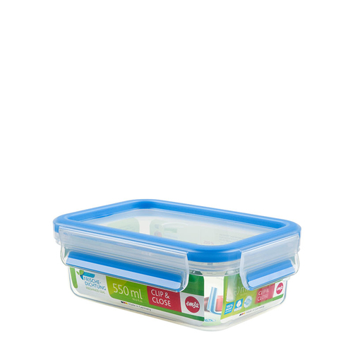 Contenitore alimenti Contenitore alimenti Emsa 508538 CLIP & CLOSE Azzurro e Trasparente (ord.min.1.00 unità)