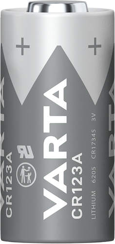 Batteria CR123 Batteria CR123 Varta 06205301401 LITHIUM (ord.min.1.00 unità)