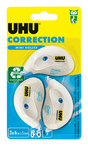 Set correttori Set correttori Uhu Bostik 35232 Roller mini (ord.min.1.00 unità)