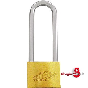 LUCCHETTI PROLUNGATI 2091B 50 LUCCHETTI ARCO LUNGO padlocks Prod. SCU