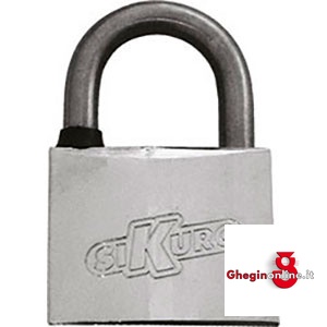 LUCCHETTI CON ARCO IN INOX 2091G 50 LUCCHETTI ARCO INOX padlocks Prod. SCU