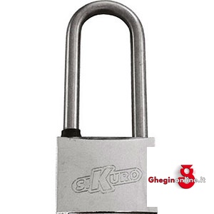 LUCCHETTI CON ARCO LUNGO IN INOX 2091GE 50 LUCCHETTI ARCO INOX padlocks Prod. SCU