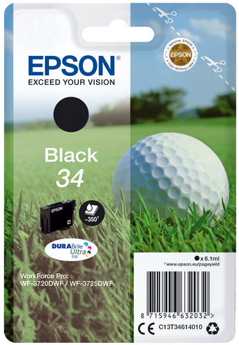 Cartuccia stampante Cartuccia stampante Epson C13T34614020 DURABRITE ULTRA 34 (ord.min.1.00 unità)
