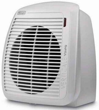 Termoventilatore Termoventilatore De Longhi 0114711019 VERTICALE YOUNG Hvy1020 Bianco (ord.min.1.00 unità)
