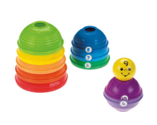 Prime attività Gioco prima infanzia Fisher Price W4472 Scodelle Trasformelle (ord.min.1.00 unità)