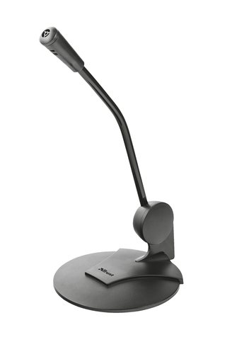 Microfono a filo Microfono a filo Trust 21674 PRIMO Desk For Pc Black (ord.min.1.00 unità)